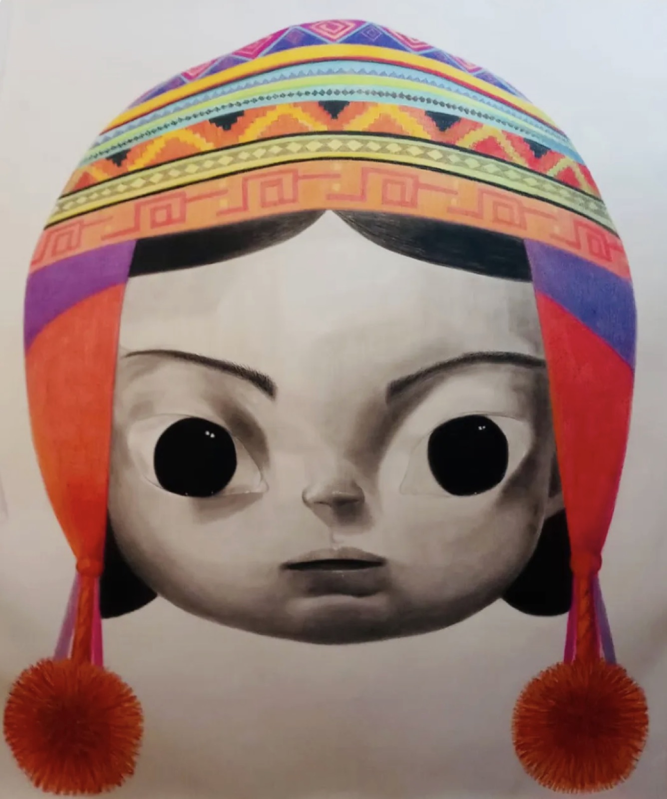 Amerindian (Andean Girl, Amerindian Eyes of the Andes)